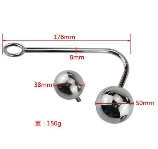 Bondage Hook mit zwei Kugeln