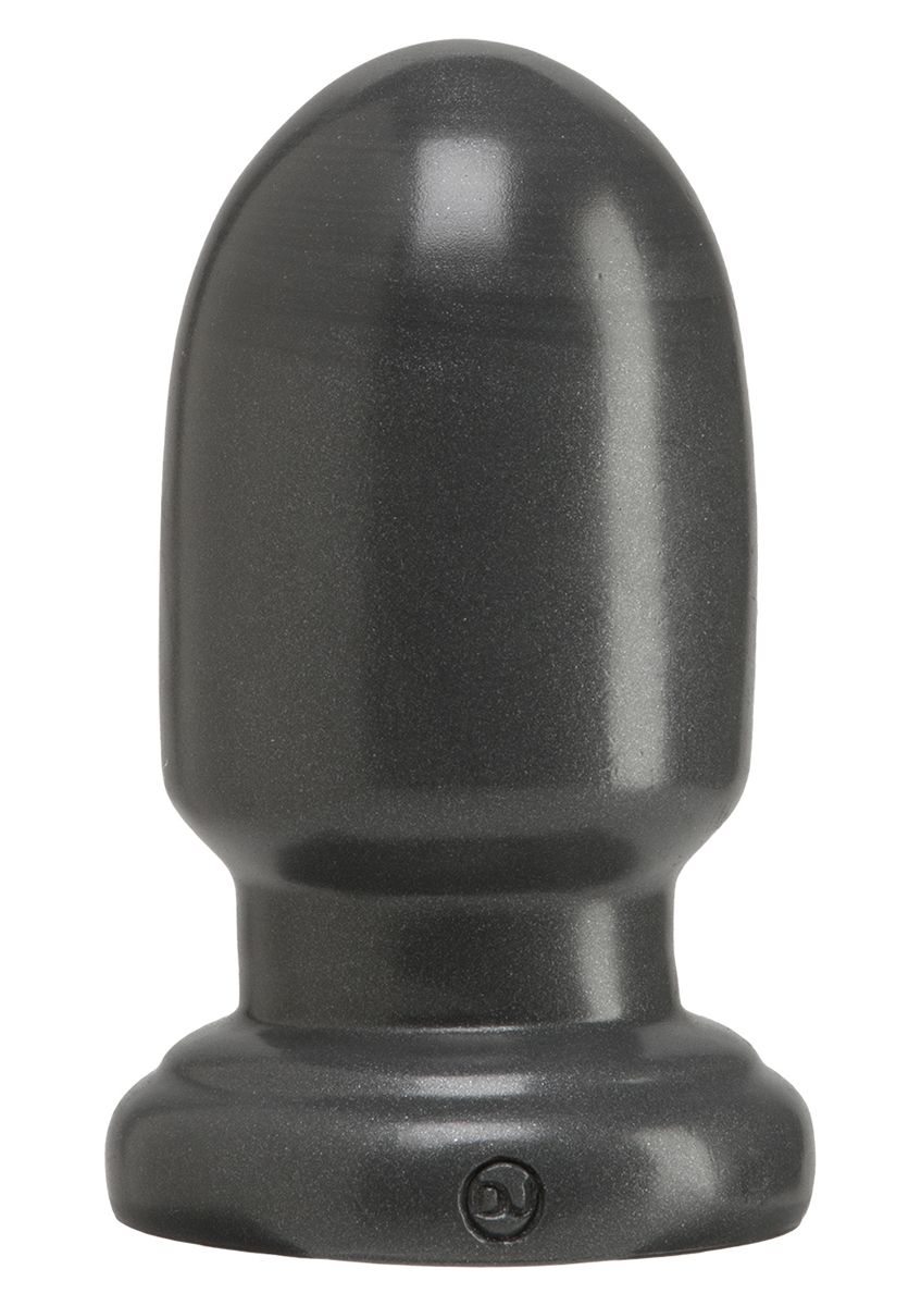 Großer Analplug Shellshock Small in Grau – American Bombshell