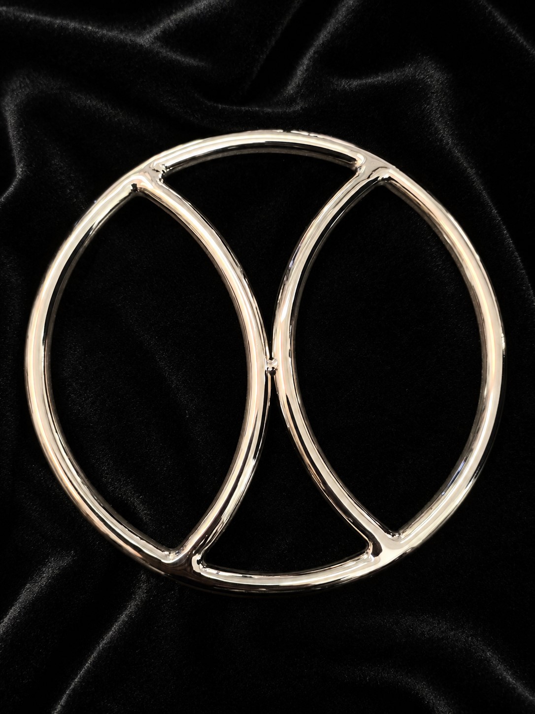Bondage-Ring geteilt Edelstahl