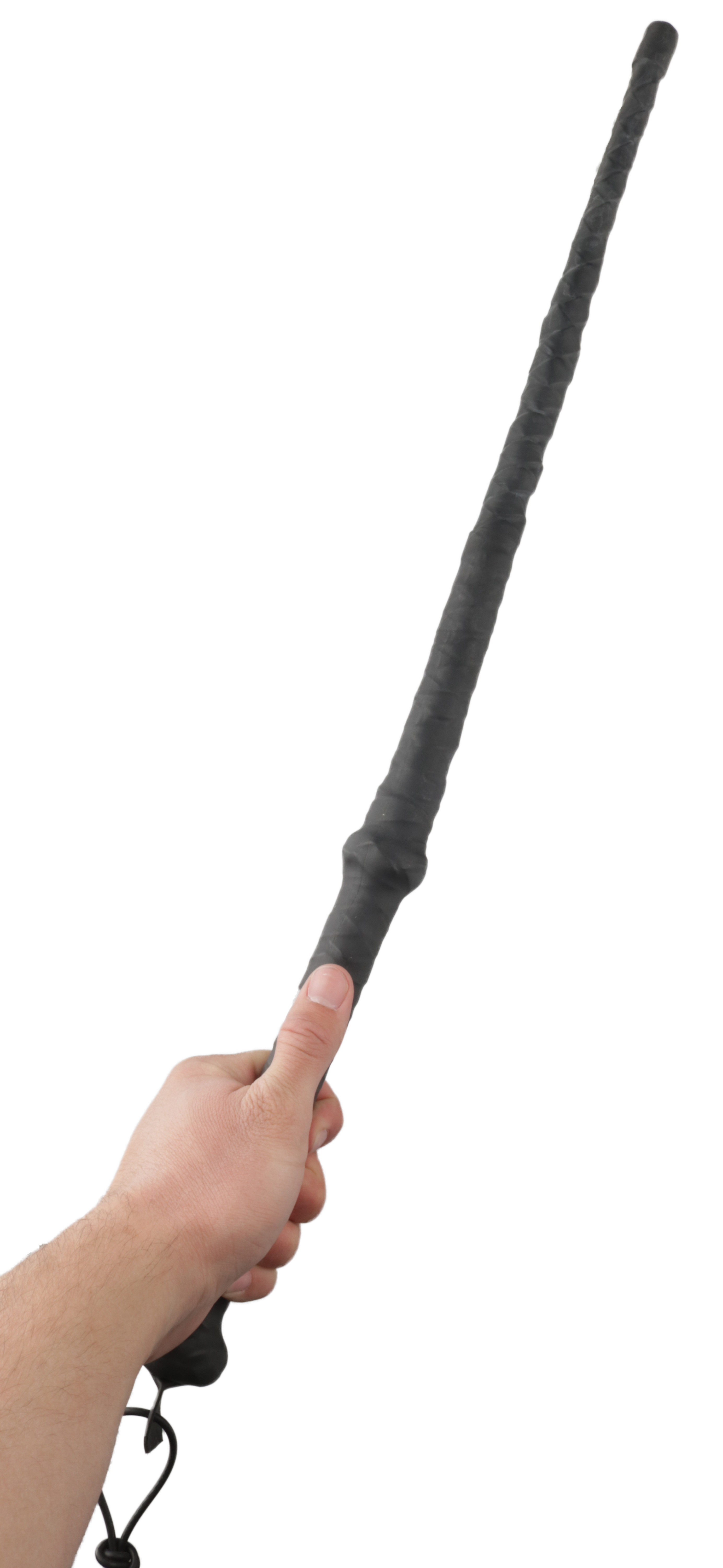 GUMMI Peitsche kurz - mit hartem Ende