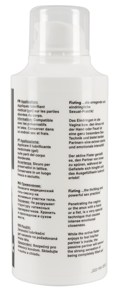 Fisting Gel – Wasserbasiertes Gleitgel für dehnende Praktiken