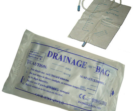 Urinauffangbeutel mit Ventil