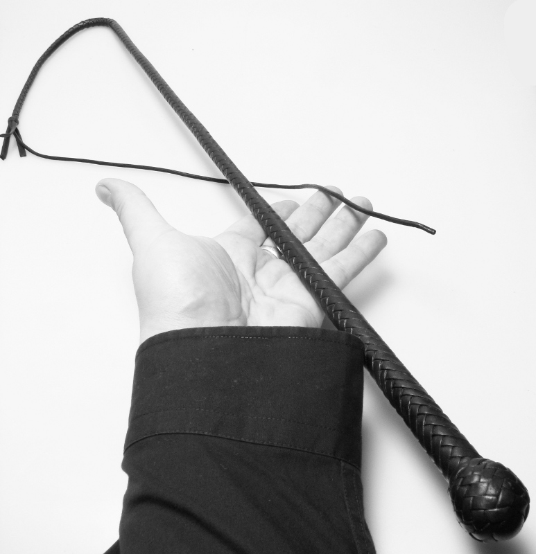 Dressurpeitsche - mit Schmitz - Super-Hart