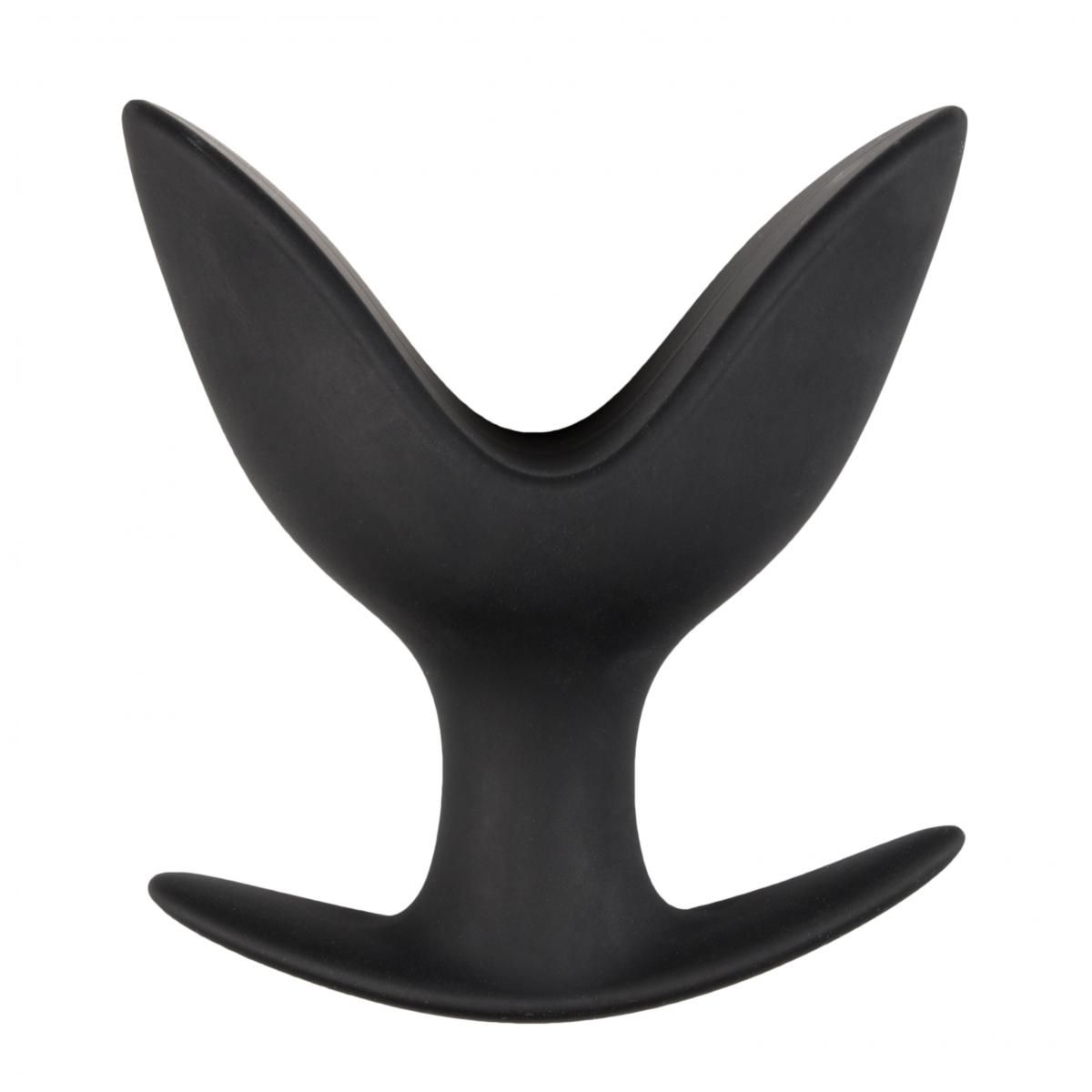 Anker-Analplug aus Silikon in Schwarz – Klein